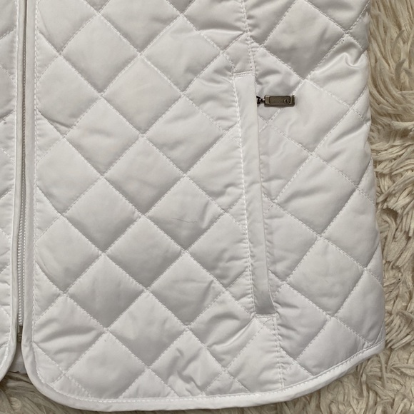 🎉3XHP🎉 Eddie Bauer Quilted Vest 💗 White - Picture 10 of 15